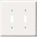Spark 2 Gang White Wallplate Switch SP3300727